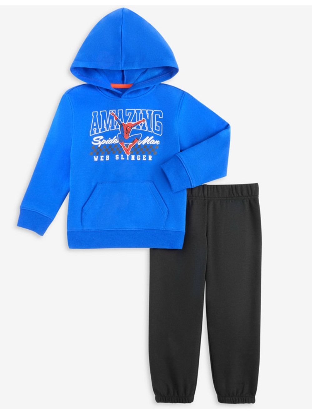 Spider-Man "Amazing Web Slinger" Hoodie and Pants Set~4T